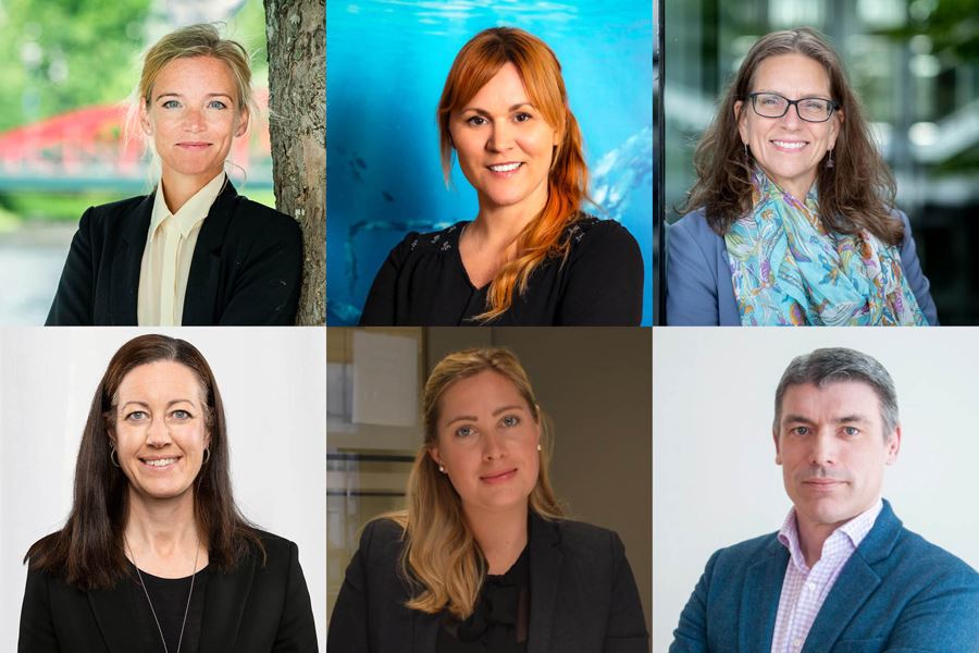 Sex olika personer som ska medverka i Svanen debatter i Almedalen 2023.