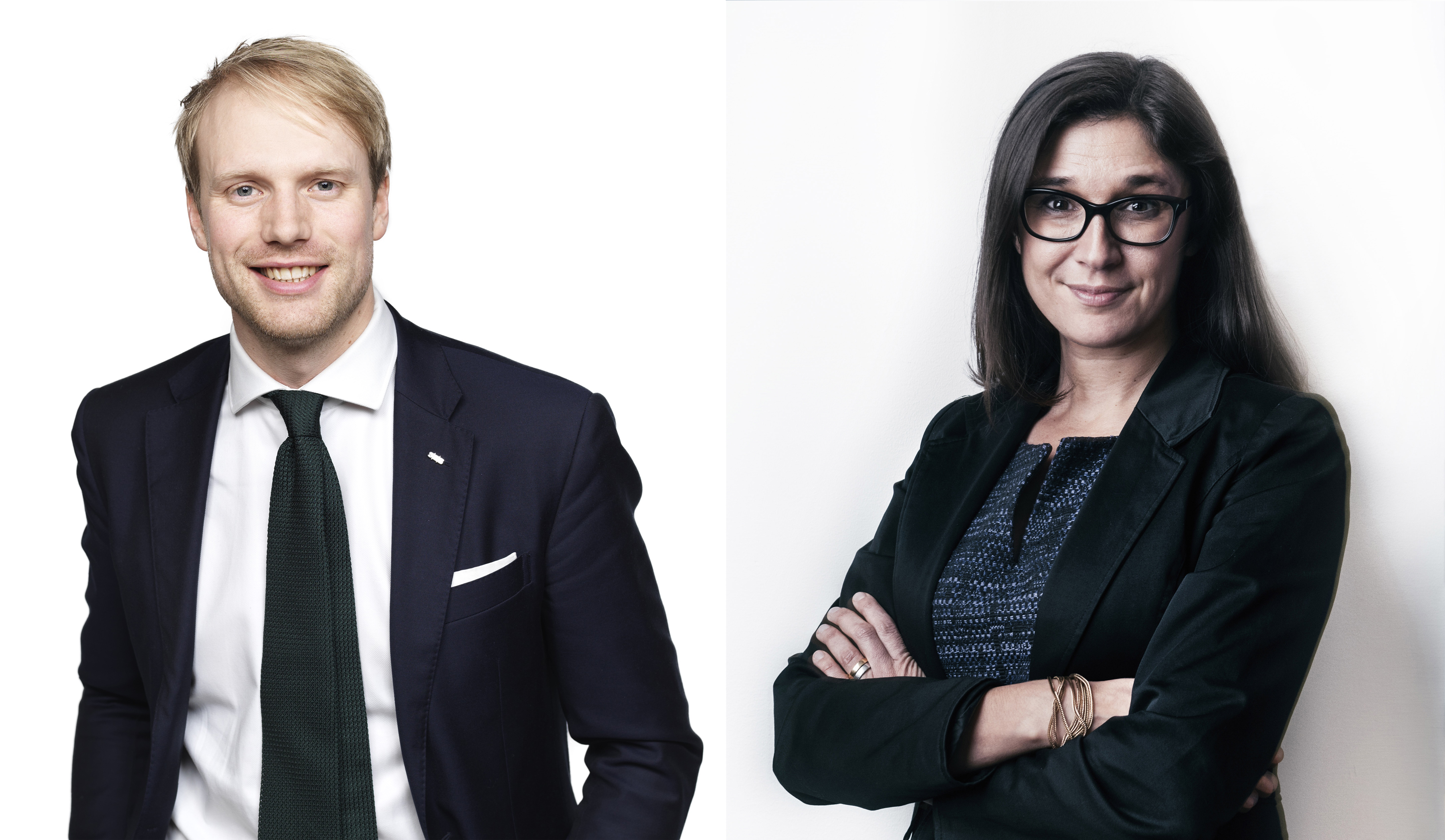 Gabriel Lundström och Lena Hök