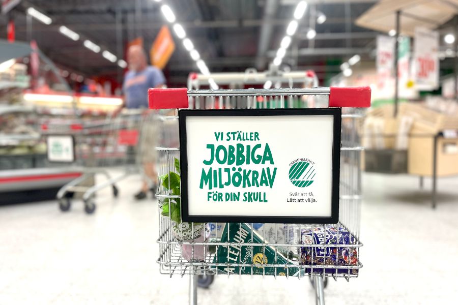 Why is the Nordic Swan Ecolabel a communication tool?